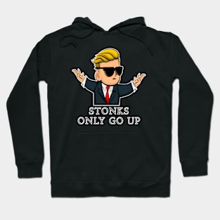 Stonks Only Go Up Hoodie